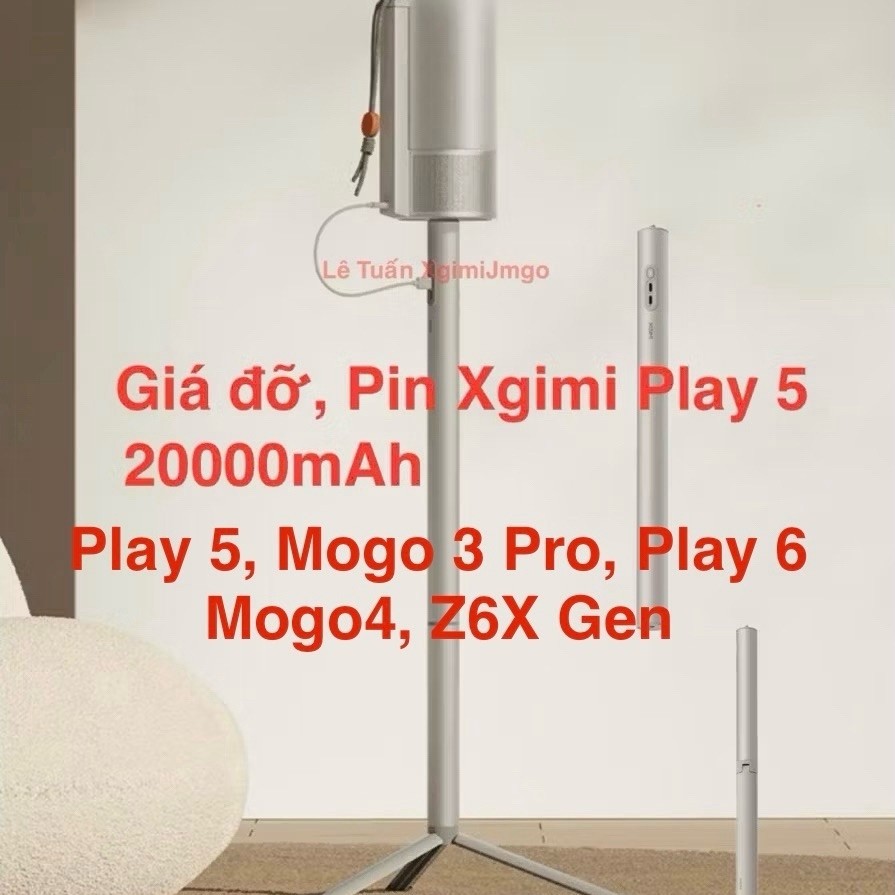Giá đỡ Pin Xgimi Play 5, Mogo 3 Pro, Play 6, Mogo4, Z6X Gen 5, Elfin Elip… Chính Hãng Xgimi 20000mAh