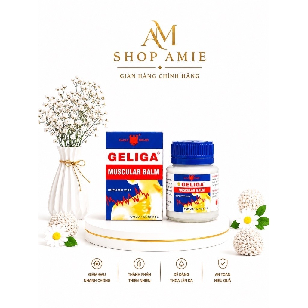 DẦU CÙ LÀ LỬA GELIGA THÁI LAN 40gr