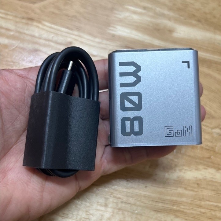 Bộ sạc nhanh Nubia 80W GaN kết hợp 3 đầu Ra