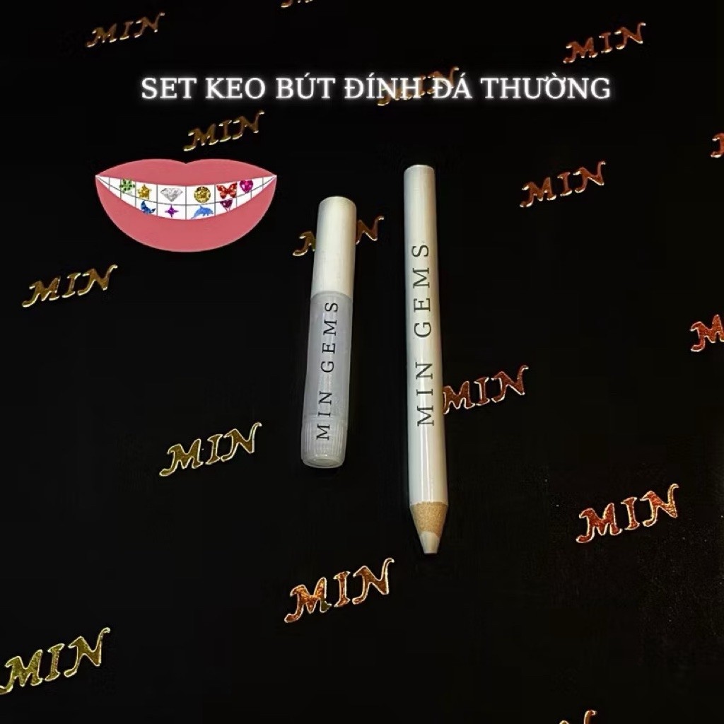 Combo keo bút đính đá răng thường , đính toothgem ( hoả tốc HN )
