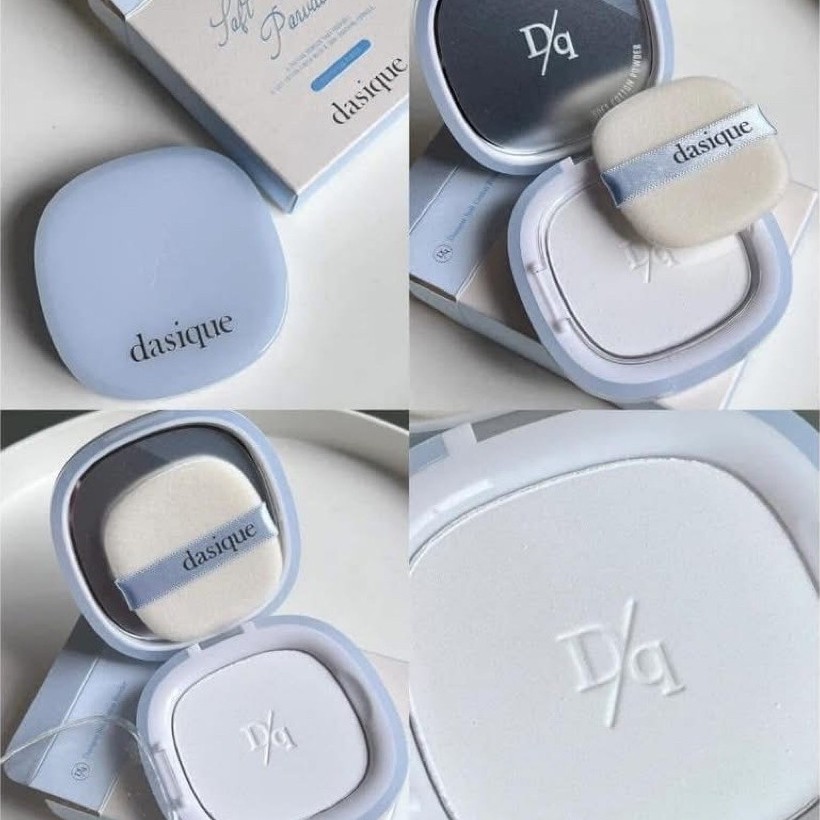 [CHÍNH HÃNG 100%] PHẤN PHỦ KIỀM DẦU NÂNG TONE DASIQUE SOFT COTTON POWDER