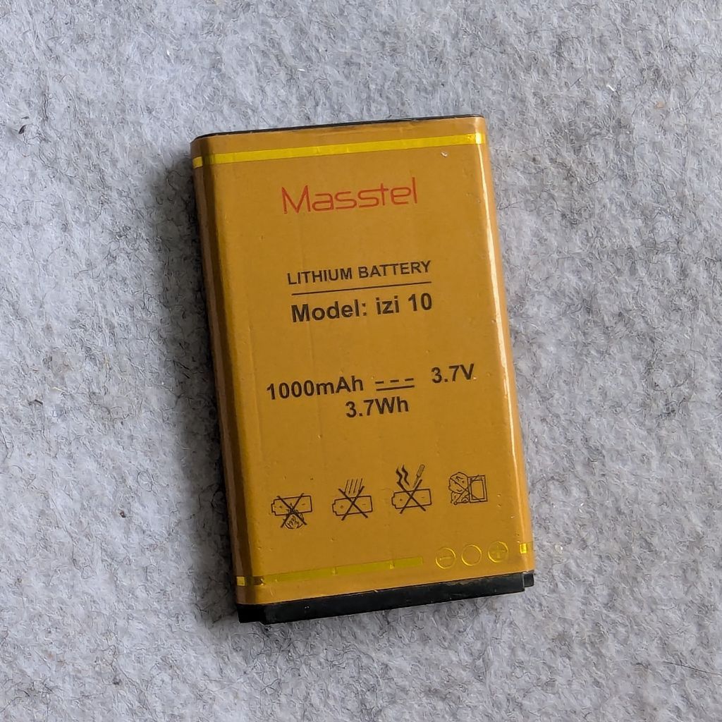 pin masstel izi 10 zin bóc máy ( đã qua sd)