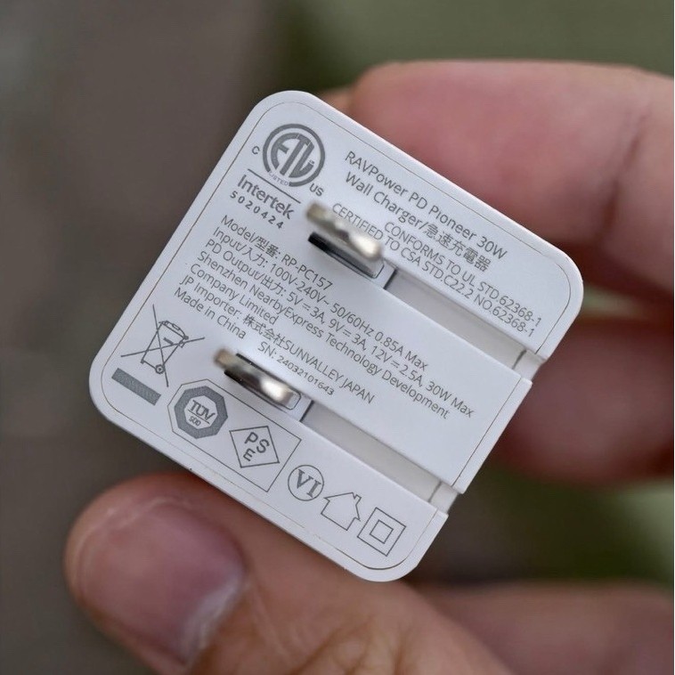 củ sạc 30w ravpower