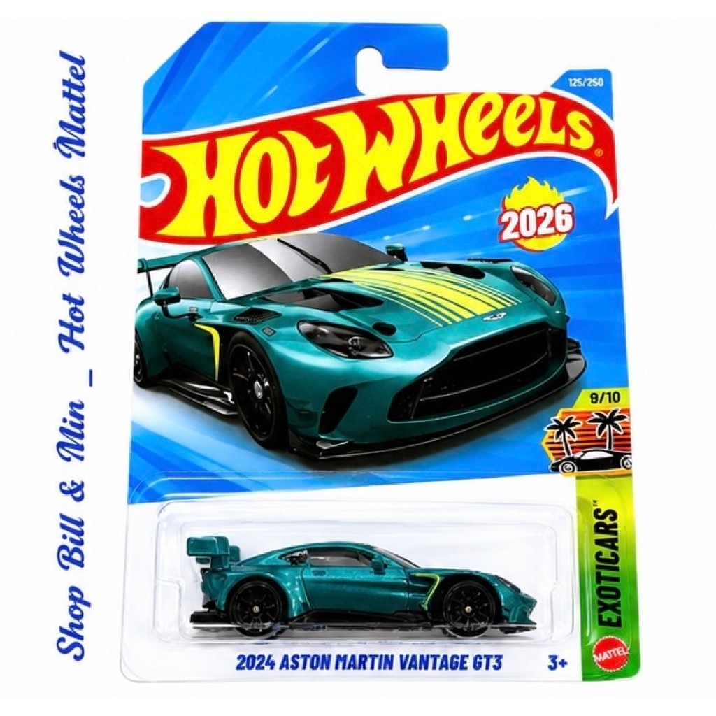 Hot Wheels 2024 Aston Martin Vantage GT3