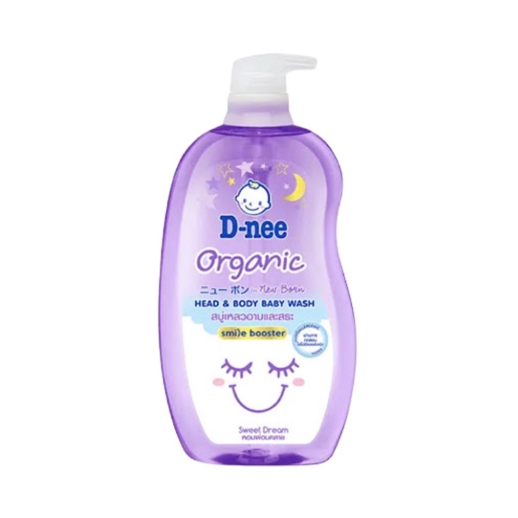 Sữa Tắm Dnee Kids Em Bé Tím Xanh Lá Nha Đam Làm Sạch Da Khô Nhạy Cảm Meihoa 800ML