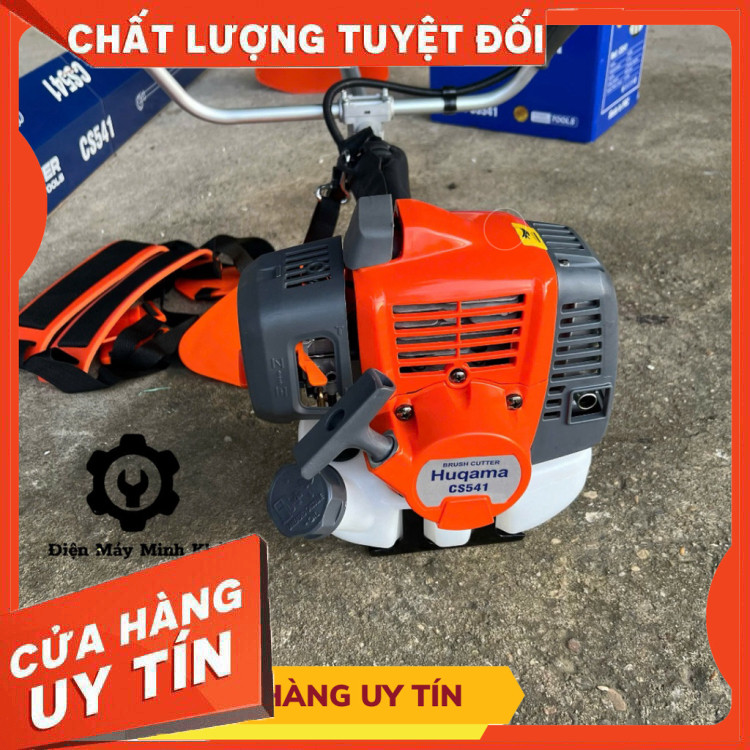 [Nòng 45] Máy cắt cỏ Husqvama 553, 543, 541 động cơ 2 thì siêu Khỏe| máy cắt cỏ đeo vai, máy phát cỏ
