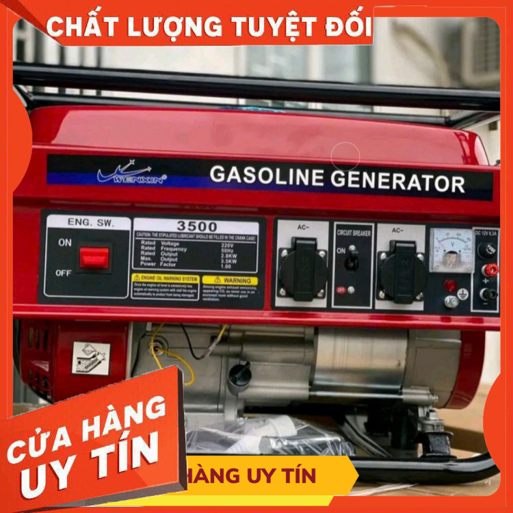 Máy phát điện 3,5kw SHIRUKU ec3500cx dùng cho gia đình