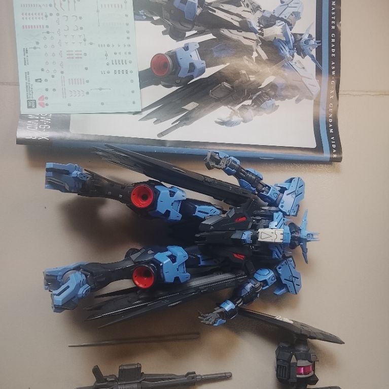 mô hình MG 1/100 Vidar bandai cũ