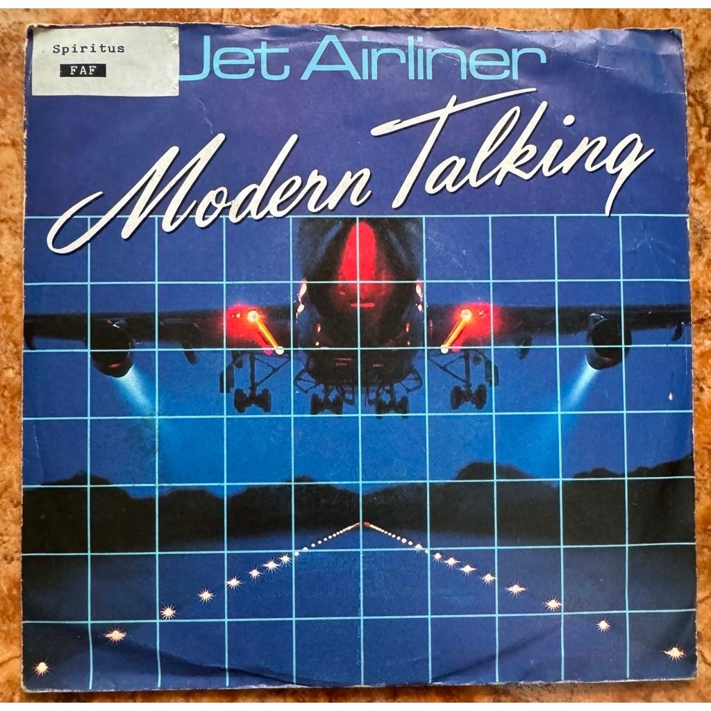 ĐĨA THAN 45 rpm - MODERN TALKING - JET AIRLINER