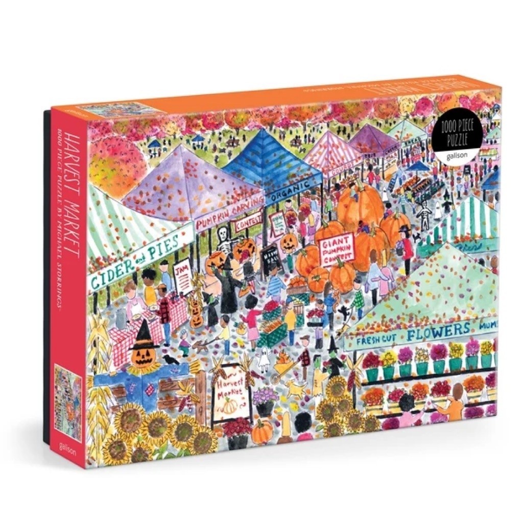 GALISON PUZZLE 1000pcs HARVET MARKET