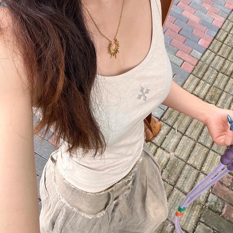 Áo Tank Top Nữ Ôm Body – Áo Ba Lỗ Nữ Style Hàn Quốc Y2K