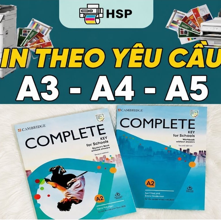 sổ vở Complete A2 key