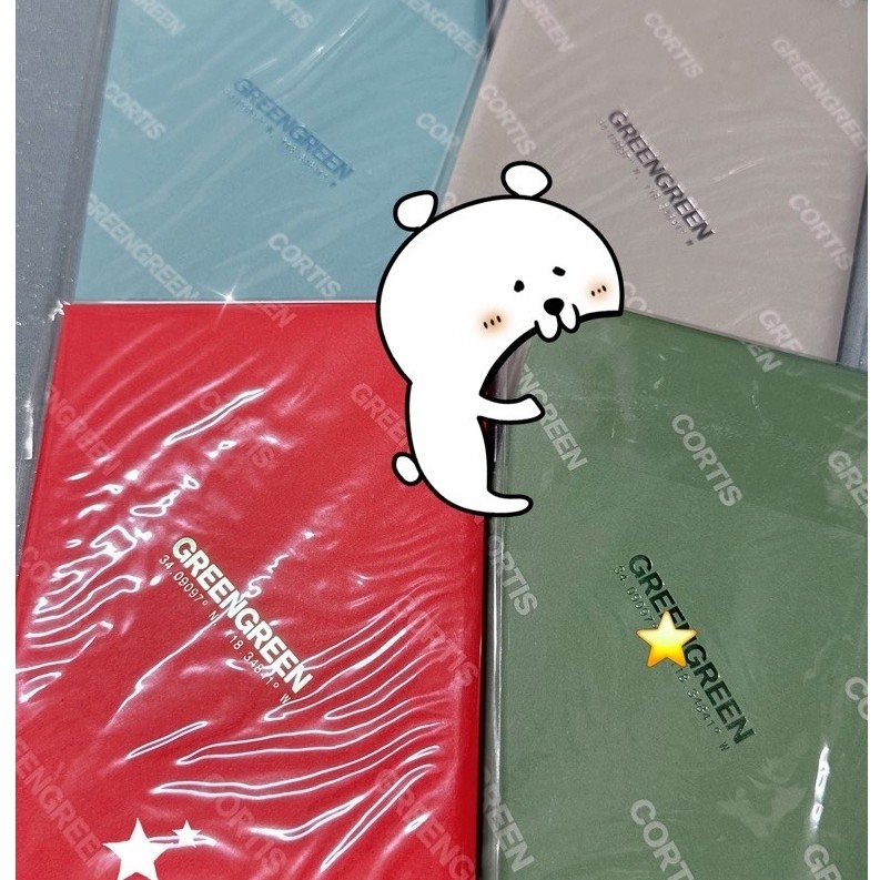 (HÀNG CÓ SẴN) - Album Nguyên Seal Weverse Greengreen Official Cortis