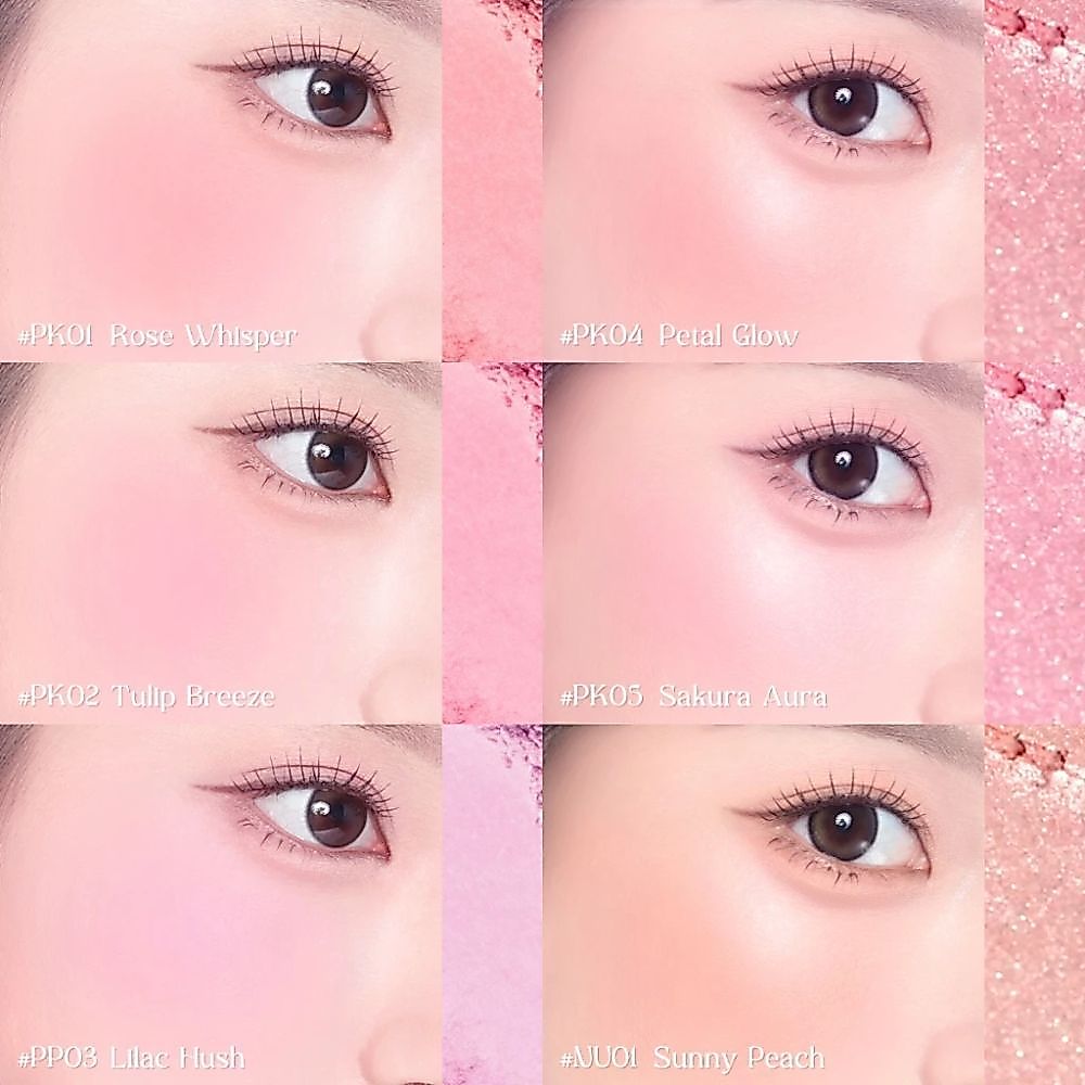 Ảnh 5 của Phấn má Focallure Spring Glow hiệu ứng mịn lì, tự nhiên.