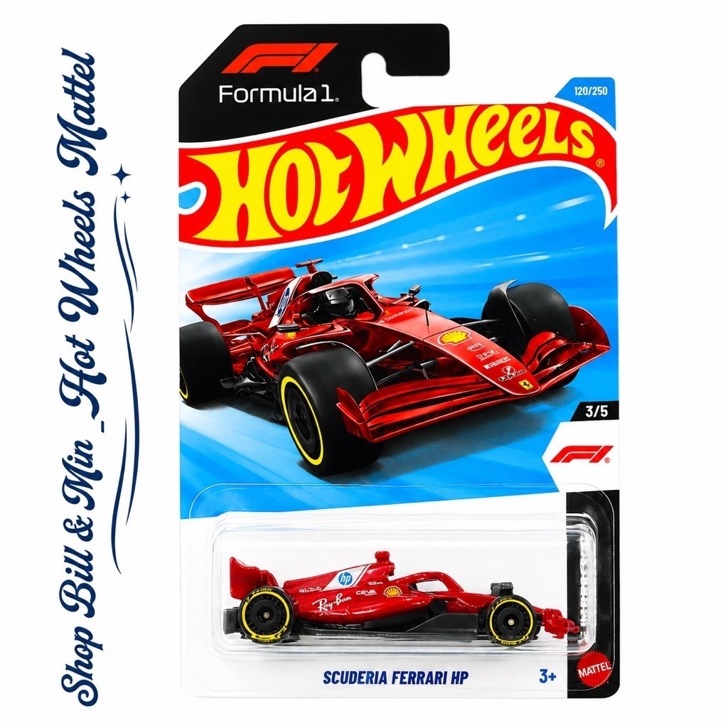 🏎️ HOT WHEELS FORMULA 1 – SCUDERIA FERRARI HP