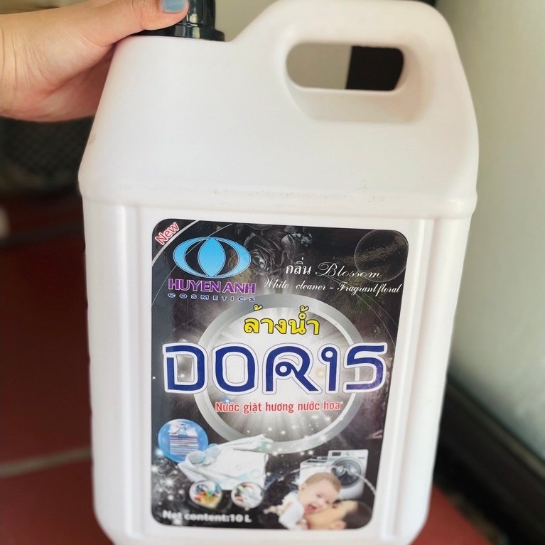 Nước giặt DORIS ĐEN 10L