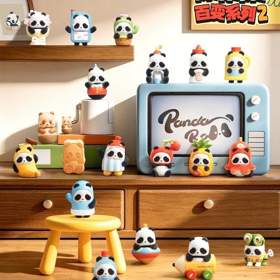 [HỘP 1 CON] Blindbox Panda Roll Minime 2 - Mô hình trưng bày dễ thương làm quà tặng
