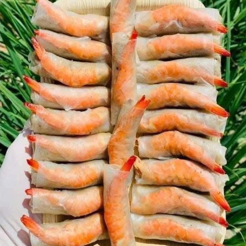 CHẢ RAM TÔM ĐẤT BÌNH ĐỊNH - CHẢ CUỐN - CHẢ RAM TÔM THỊT - CHẢ RAM LOẠI 1 - CUỐN RAM