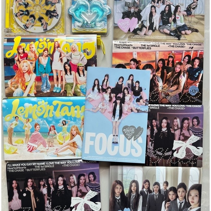 TỔNG HỢP CARD, ALBUM RỖNG HEARTS2HEARTS