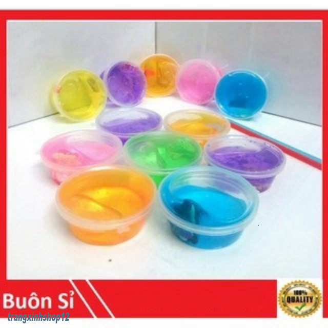 Bộ Slime - Slam dẻo - Slime mây, Nước, Xốp