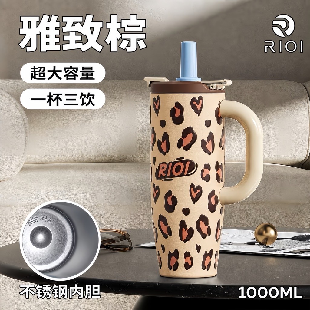 Ly giữ nhiệt cao cấp Rioi 1000ml