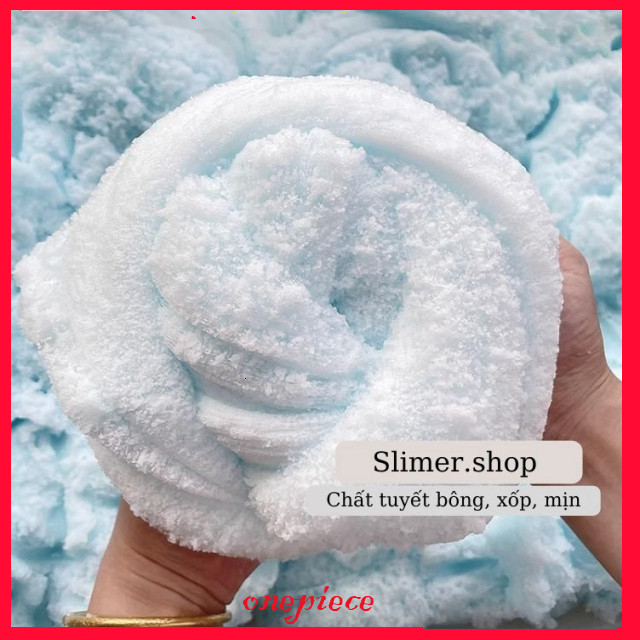 Slime mây, slam mây, slime tuyết biển xanh