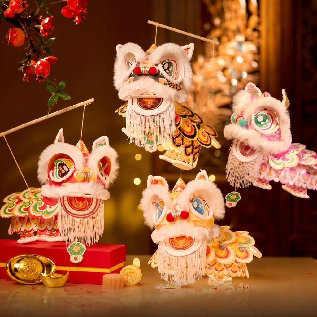Đèn lồng kỳ lân lắp sẵn