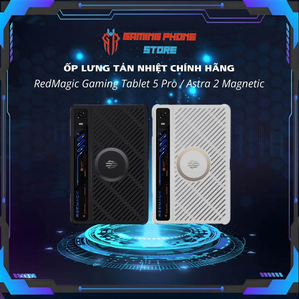 Ốp lưng tản nhiệt từ tính cho RedMagic Gaming Tablet 5 Pro / Astra 2 ( Chính Hãng )