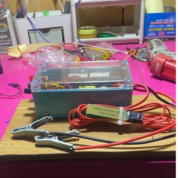 Inverter 6Fet LC cho anh em đi bộ kím đồ ăn sử dụng bình 12V (Hàng thanh lý đã sử dụng 2-3lần)