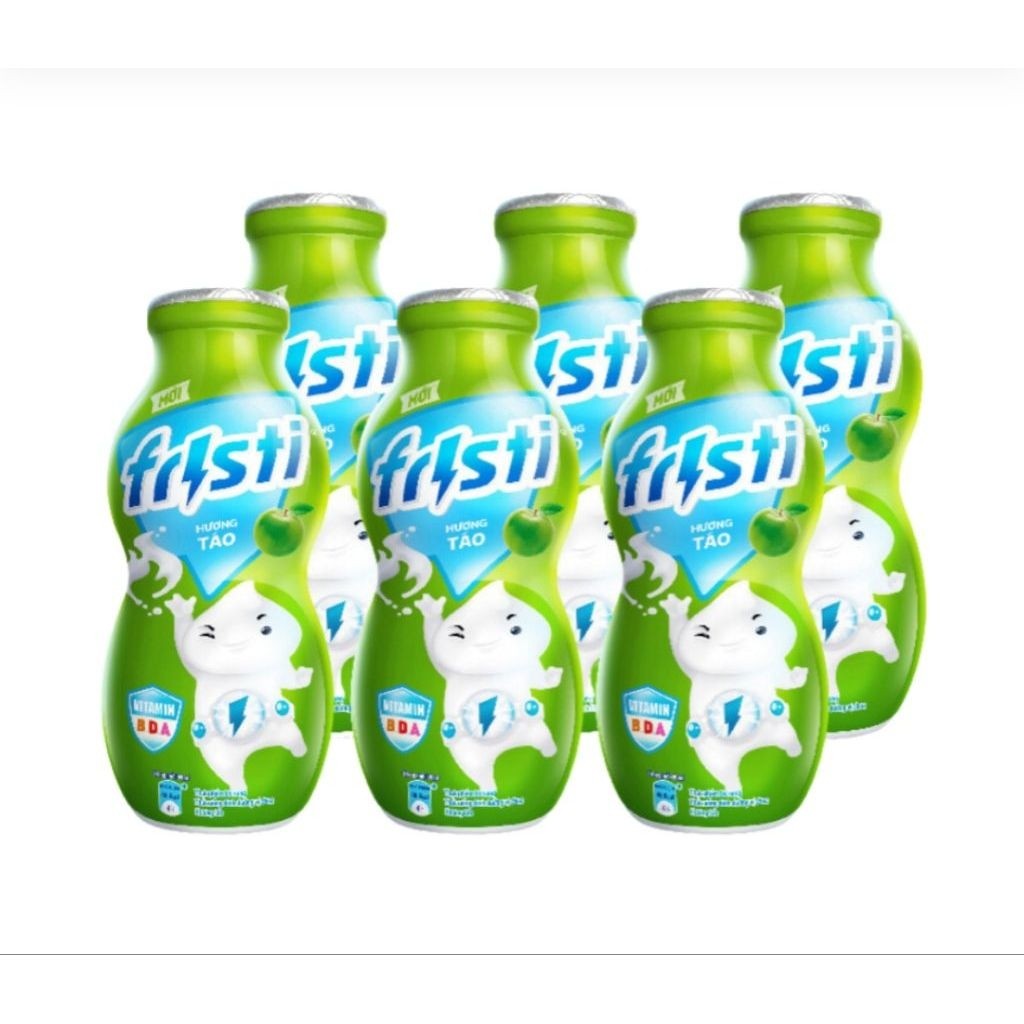 Lốc 6 chai Sữa Chua Uống Fristi Hương Táo 80ml