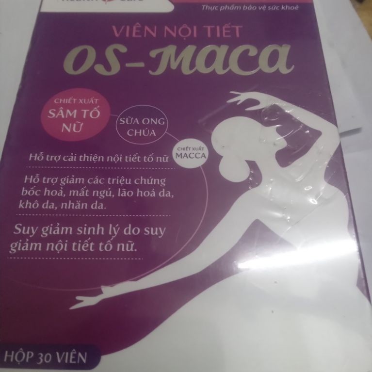 Viên Nội Tiết OS-MACA-Hỗ trợ tăng cường nội tiết tố nữ,giúp làm đẹp da.