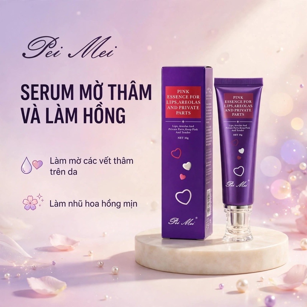 SERUM MỜ THÂM VÀ LÀM HỒNG PEIMEI