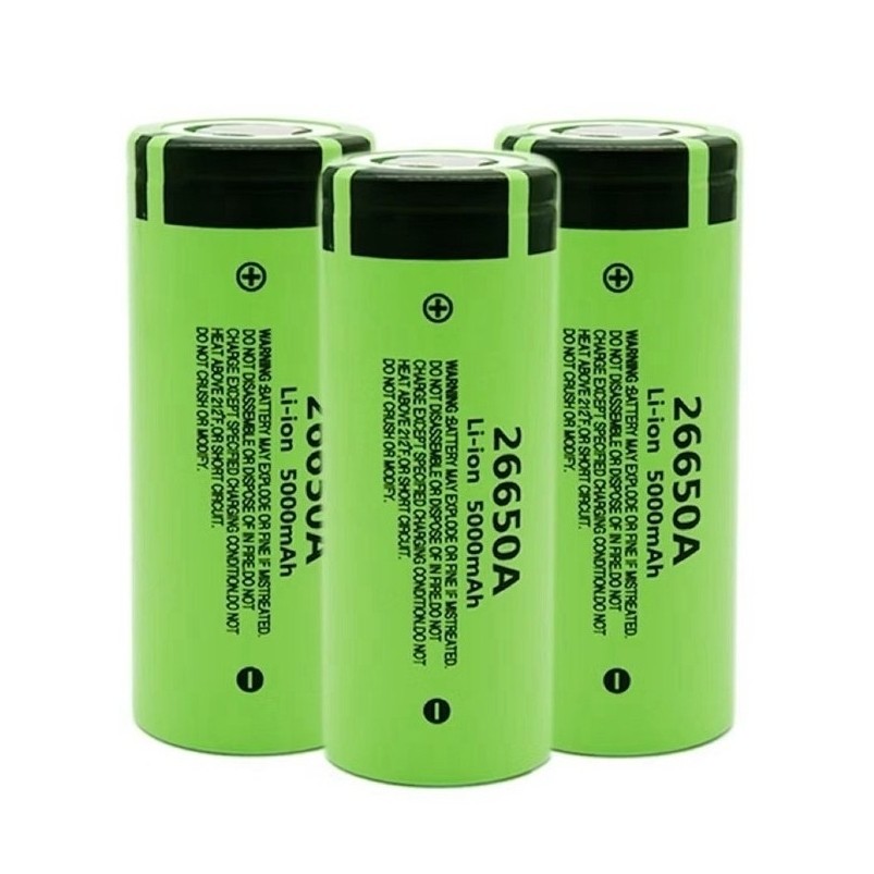 (Hàng xịn) Pin Cell 26650 Li-ion 5000mAh xả cao 30A.