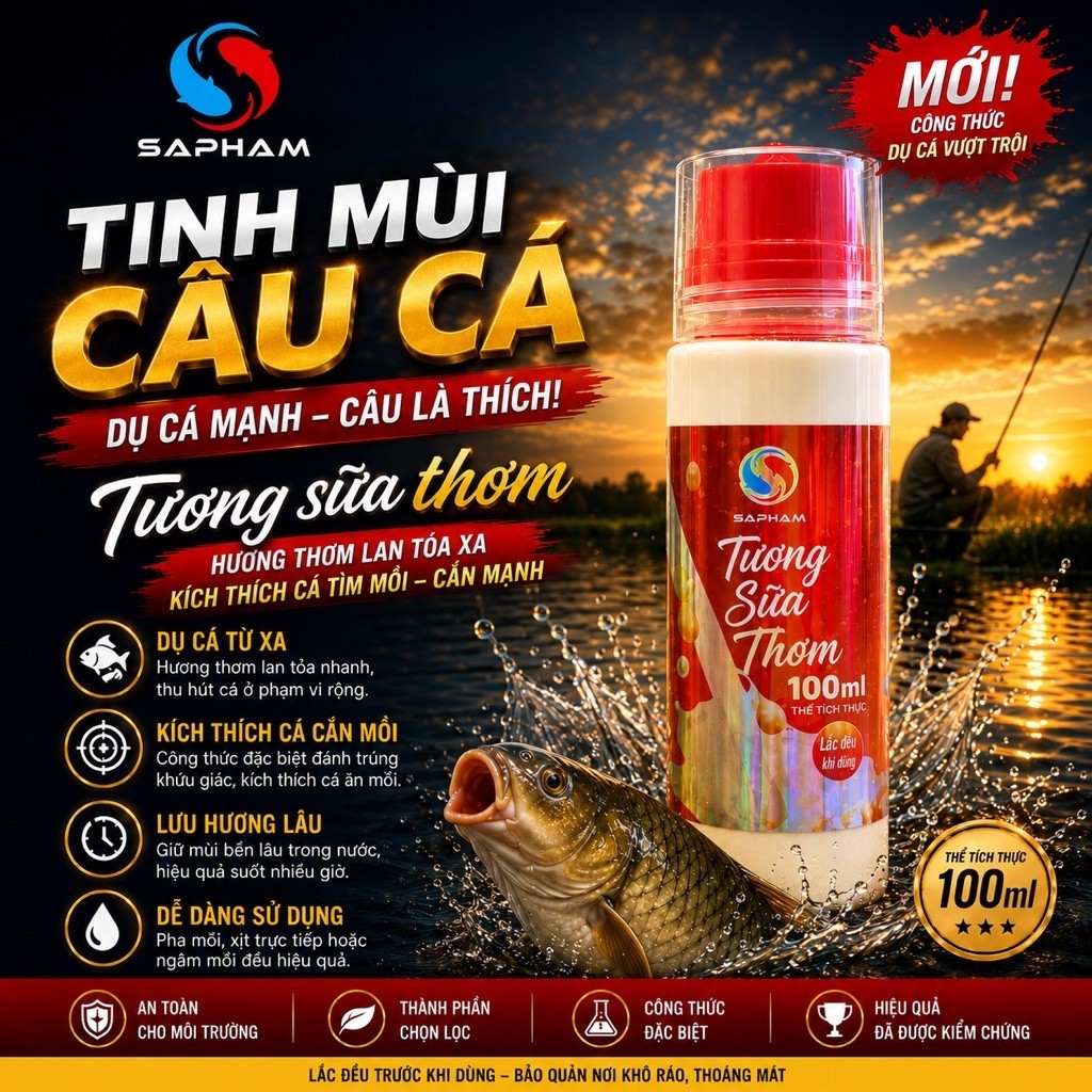 Tương Sữa Thơm Sapham Fishing