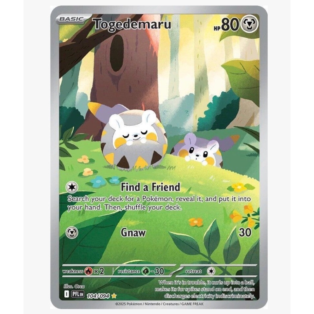 [Thẻ bài Pokemon TCG]  Togedemaru 104/094 - Illustration Rare