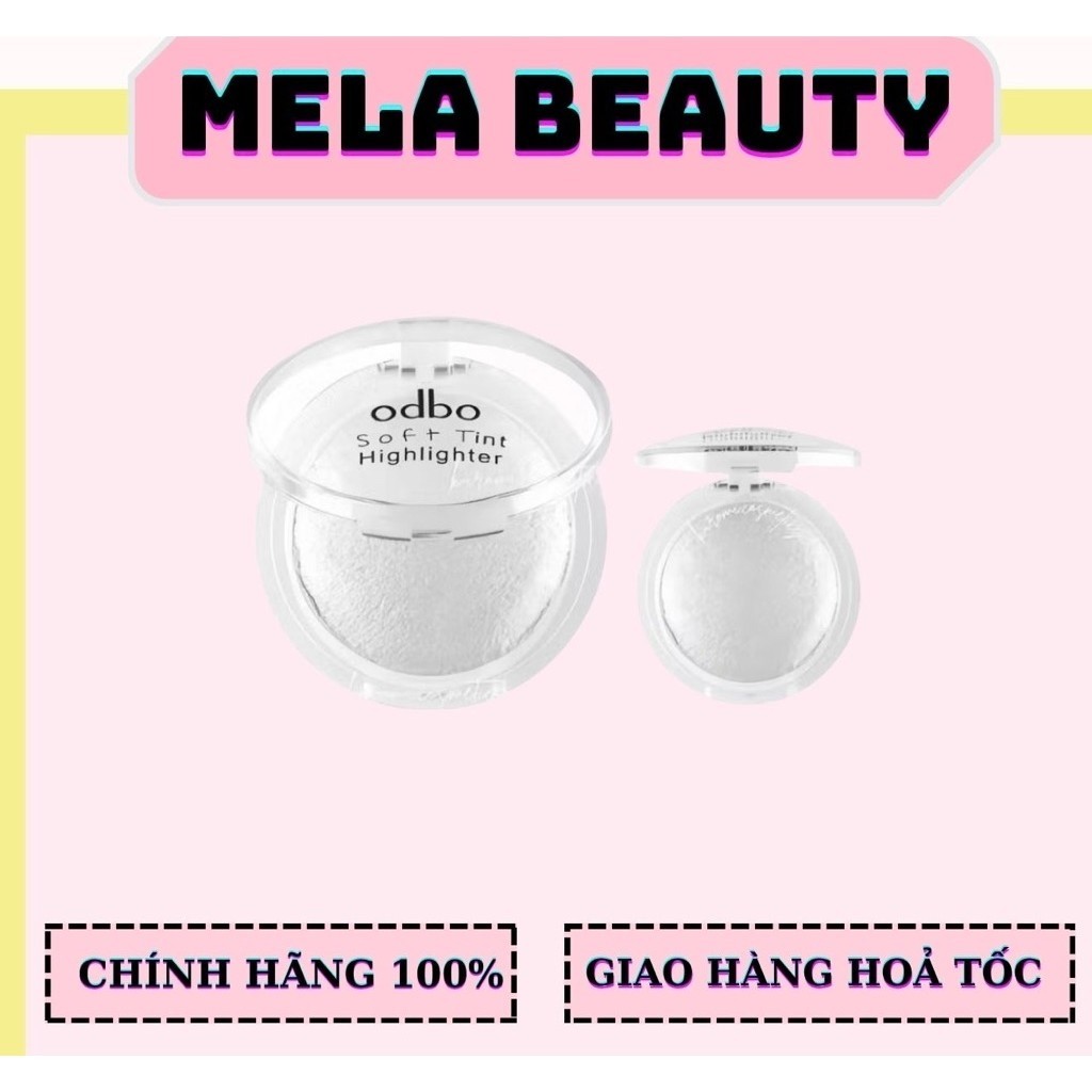 [ODBO] Phấn Bắt Sáng/Highlight Odbo Mặt Trăng Nhũ sáng,mịn ODBO Soft Tint Highlighter 4g (OD173)