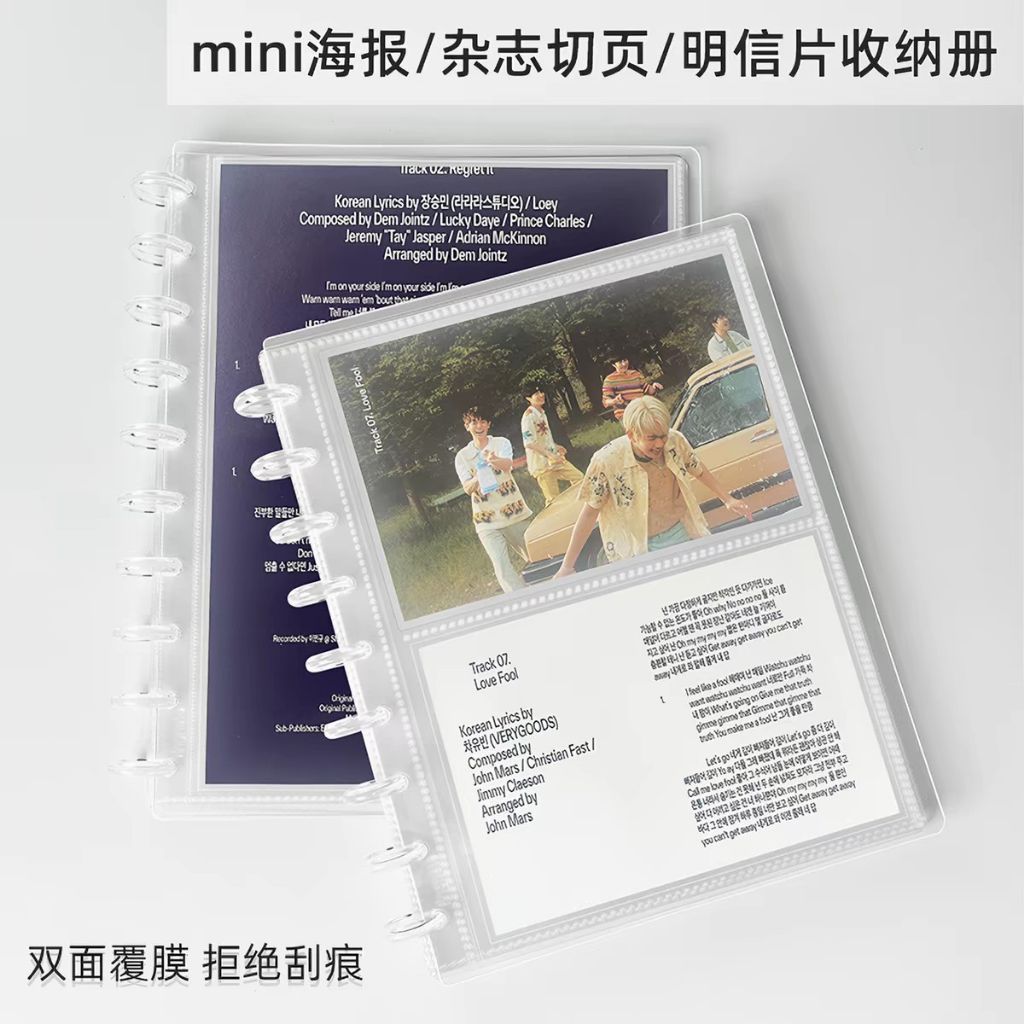 Tổng hợp binder Ringnote chính hãng nhiều size album sổ đựng ảnh, thẻ hình, card bo góc