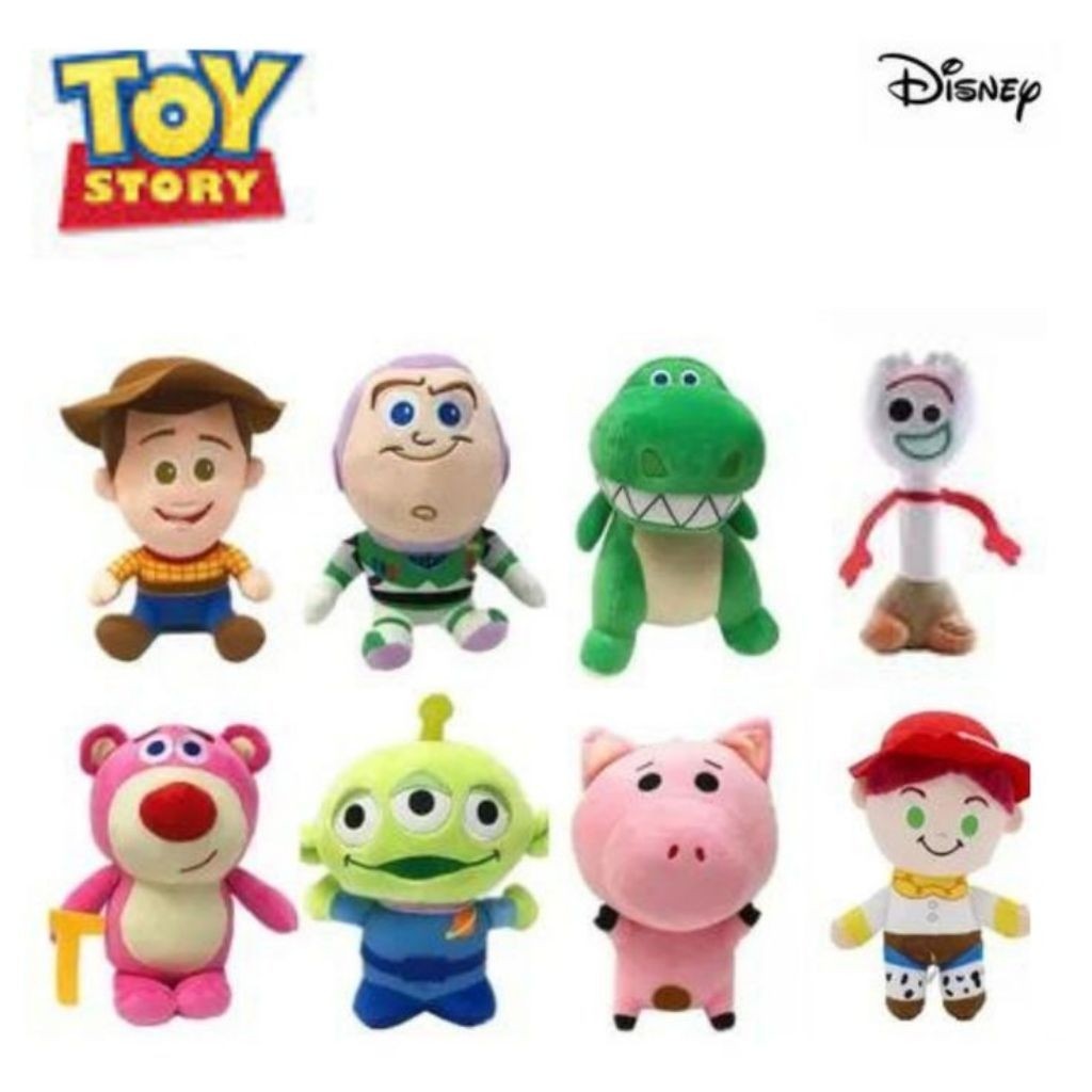 Gấu Bông Phim Toy Story (Câu Chuyện Đồ Chơi): Woody, Buzz Lightyear, Jessie, Lotso, Rex, Slinky, Ali