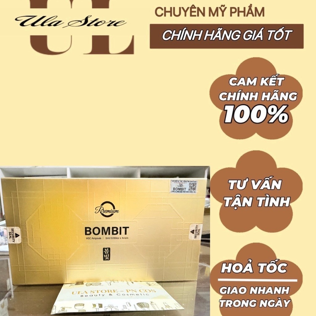 [Hàng Công Ty] Bombit Mes0 HSC Exosome tái tạo tế bào phục hồi da Sẹo-Ula Store2