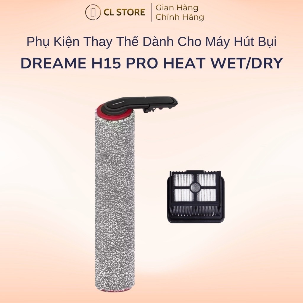 Phụ kiện thay thế định kỳ dành riêng cho máy hút bụi Dreame H15 Pro - Dreame H15 Pro Heat Wet/Dry