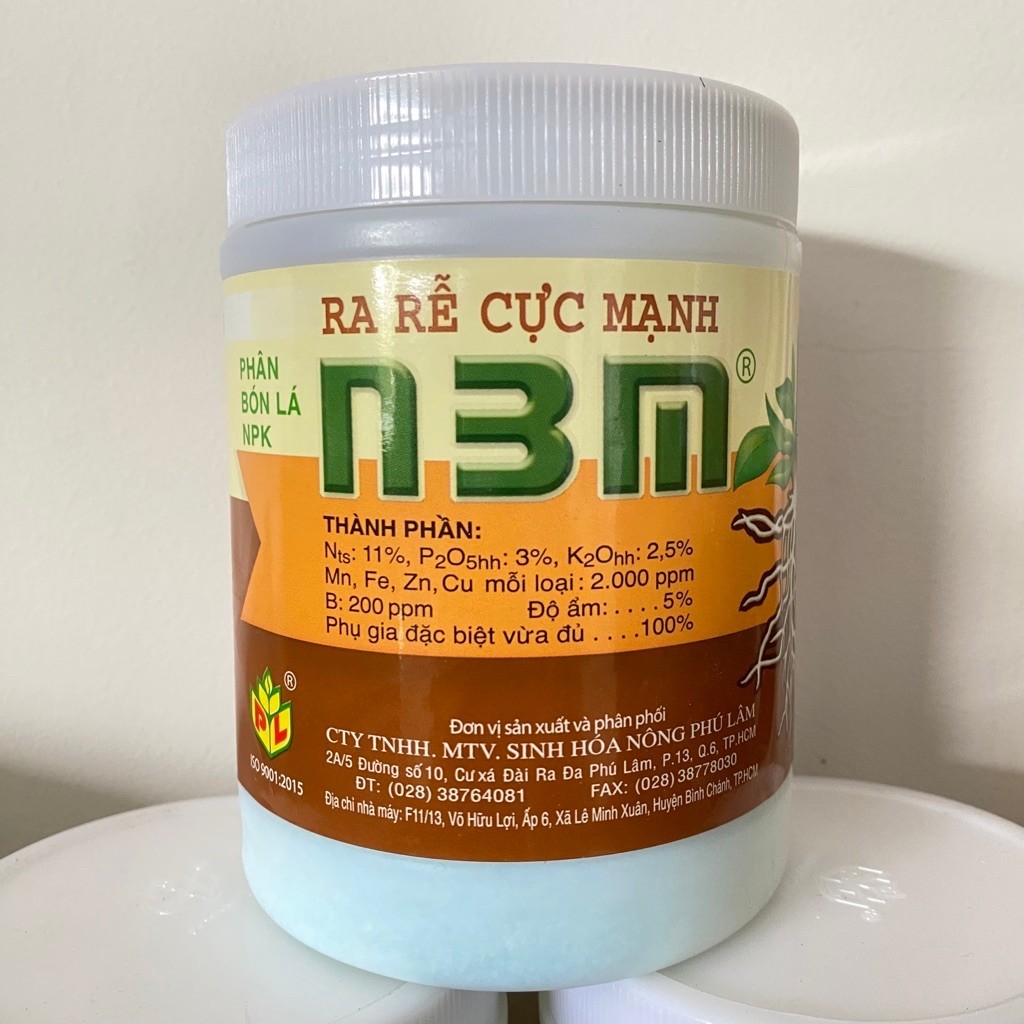 Phân bón N3M dưỡng rể, ra rễ cực mạnh hộp 100gr, 500gr