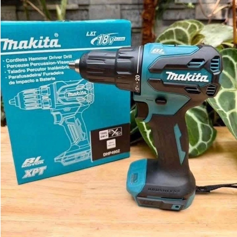 DHP490Z MÁY KHOAN BÚA, VẶN VÍT DÙNG PIN(BL/18V)
