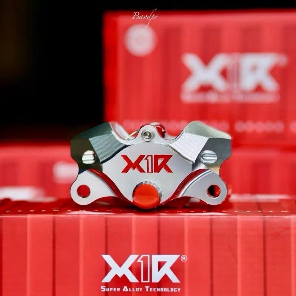 Heo 2pis X1R - heo dầu 2 pis đối xứng X1R - màu đen bạc xám