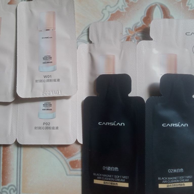 6 gói kem nền CARSLAN long lasting moisture (tặng kèm 2 samples cushion)