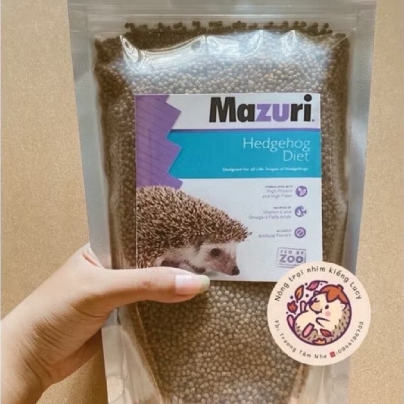 MAZURI 5M6C [1kg] thức ăn chuyên dùng cho nhím, rồng úc ,leopard gecko ,v.v….