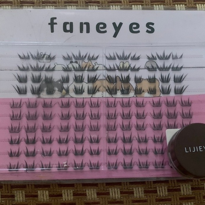 combo lông mi và kẻ mắt faneyes