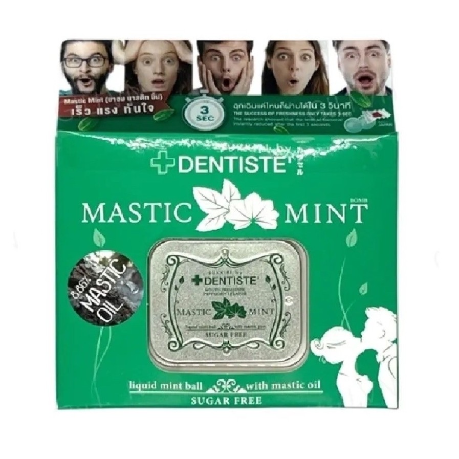 Kẹo Ngậm Dentiste Mastic Mint hộp
