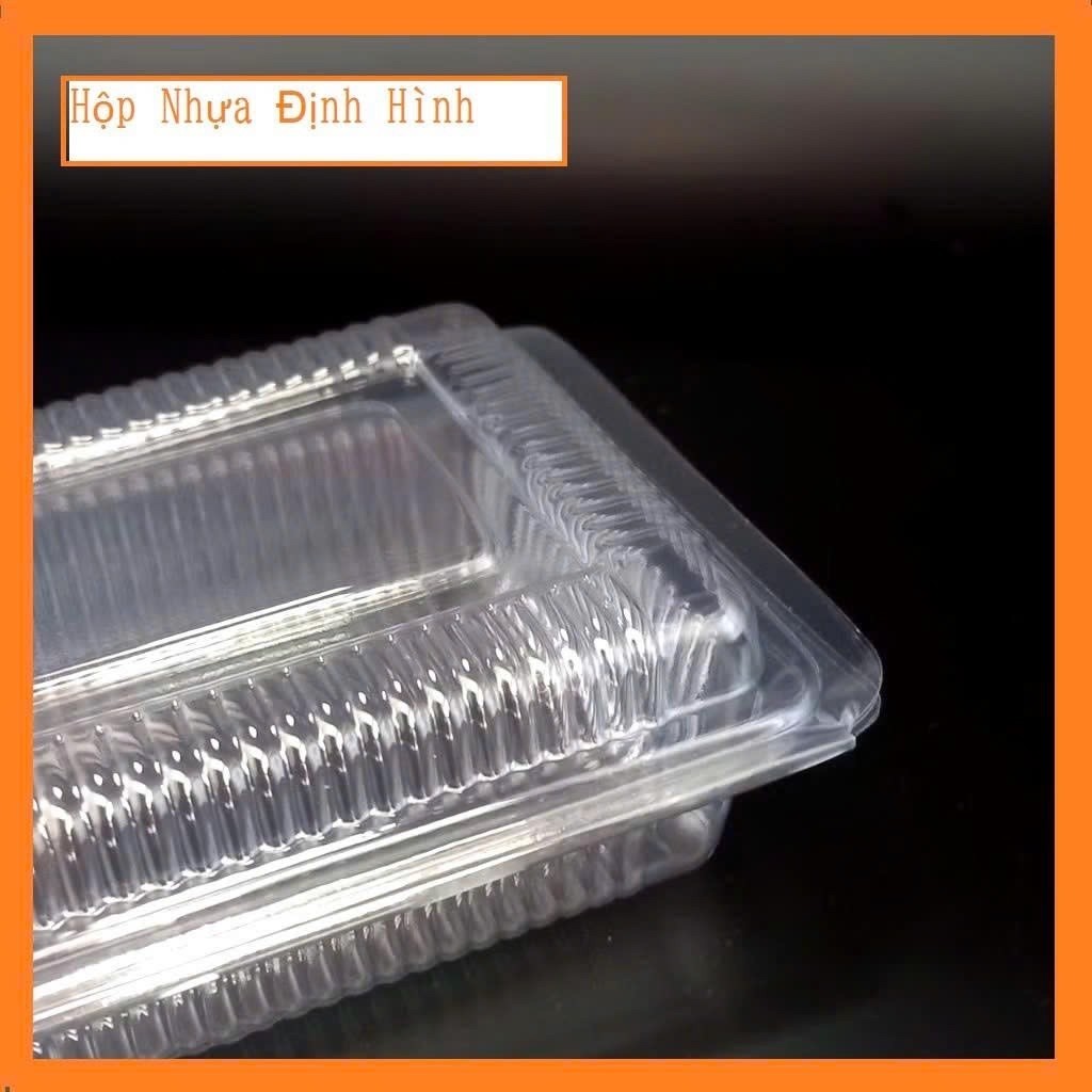 (Lốc = 100 cái ) Hộp nhựa định hình H30-Hộp đựng mứt , bánh