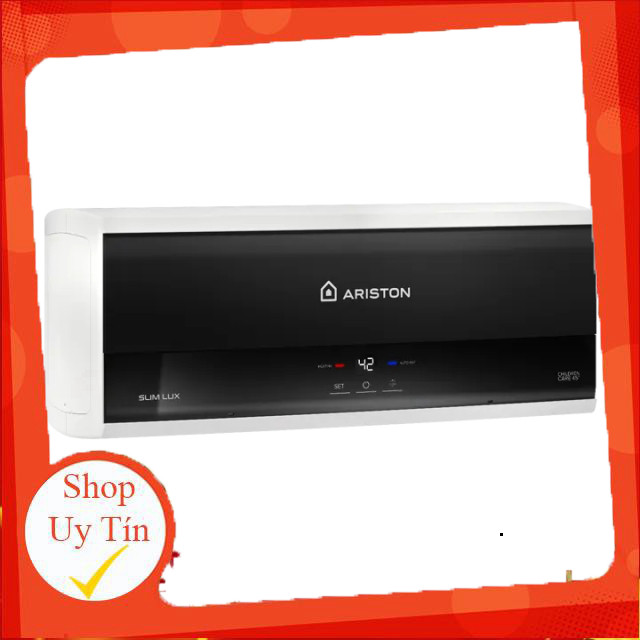 ( Bình tắm ARISTON 30 lít SLIM3 30 LUX VN kiểu ngang ( mẫu mới) )