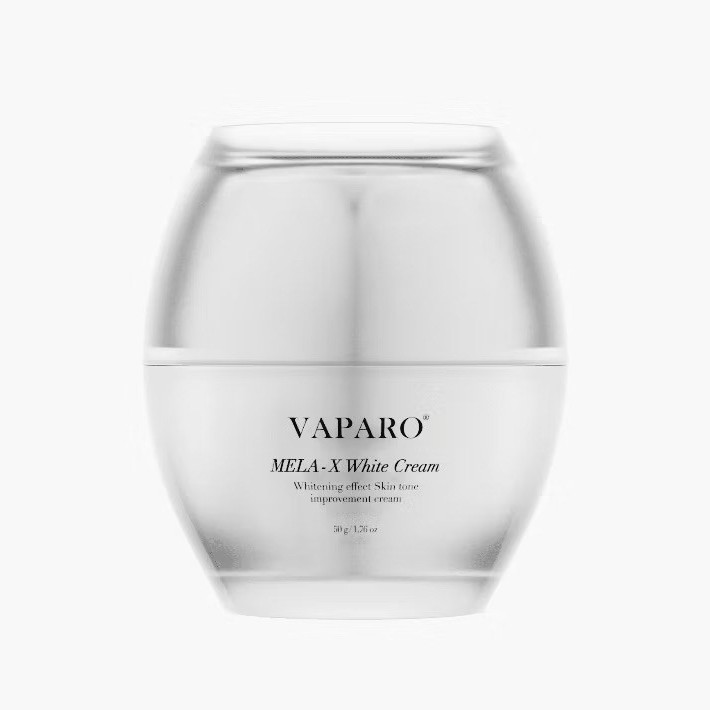 [Tặng Set Mn BrLab ]Kem dưỡng trắng da mặt VAPARO Mela-X WHITE CREAM 50g